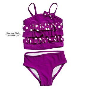 Children's Place 12-18m Purple Tankini Swim Bathing Suit